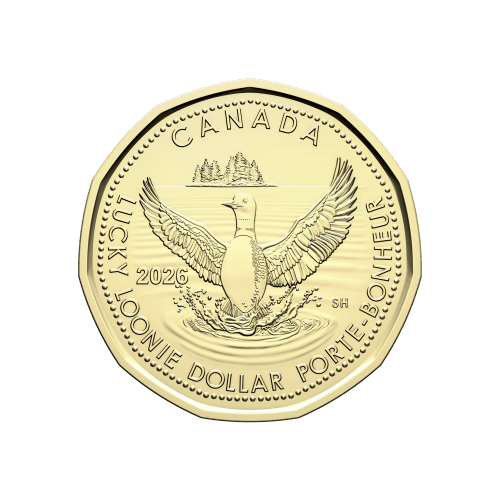 2026 Collectors Edition Lucky Loonie $1 Coin Roll | Royal Canadian Mint