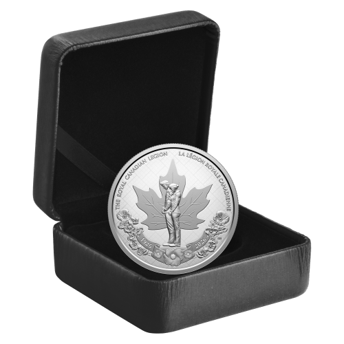 3/4 oz 2026 100th Anniversary of the Royal Canadian Legion Proof Silver Coin | Royal Canadian Mint