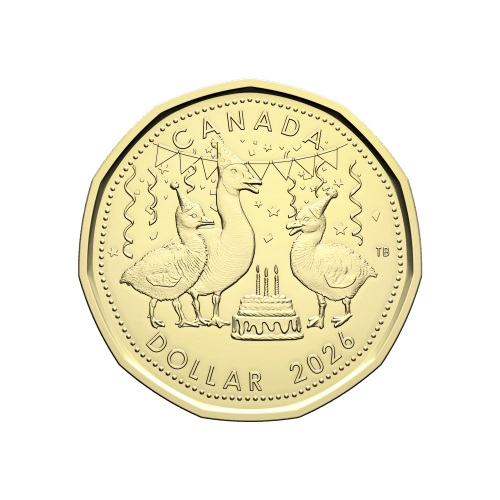 Set of 5 x 2026 Happy Birthday Gift Coins | Royal Canadian Mint