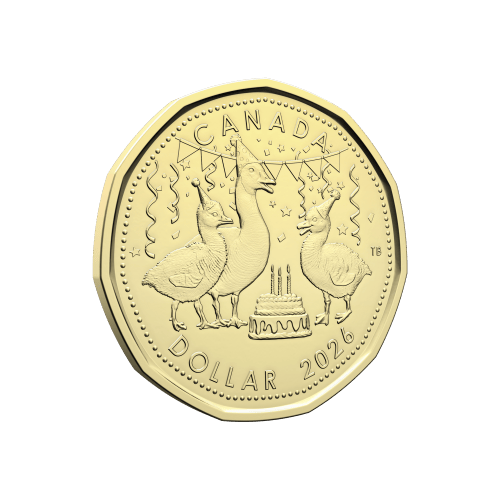 Set of 5 x 2026 Happy Birthday Gift Coins | Royal Canadian Mint