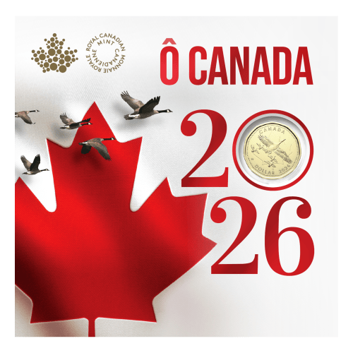Set of 5 x 2026 O'Canada Gift Coins | Royal Canadian Mint