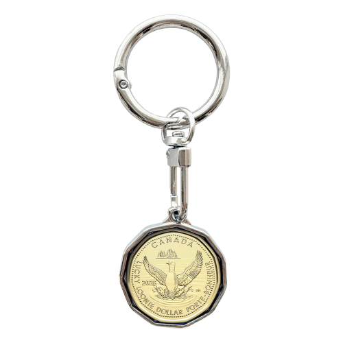 2026 $1 Lucky Loonie In Keychain | Royal Canadian Mint