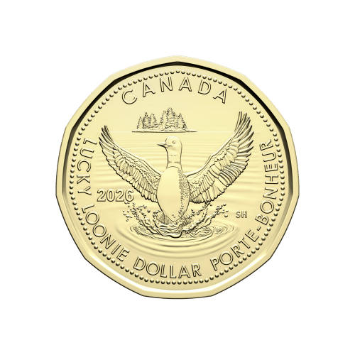 2026 $1 Lucky Loonie In Keychain | Royal Canadian Mint