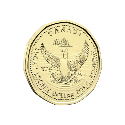 2026 $1 Lucky Loonie In Keychain | Royal Canadian Mint