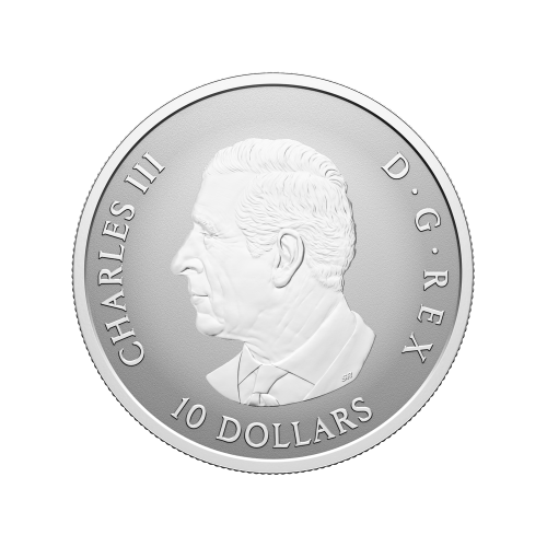 1/2 oz 2026 Gleaming Maple Leaves Reverse Proof Silver Coin | Royal Canadian Mint