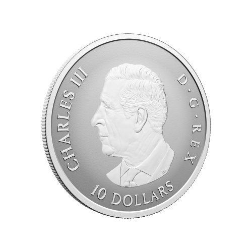 1/2 oz 2026 Gleaming Maple Leaves Reverse Proof Silver Coin | Royal Canadian Mint