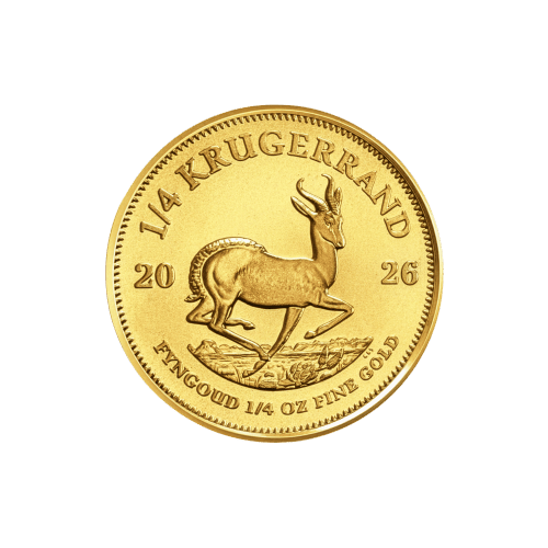1/4 oz 2026 Krugerrand Gold Coin | Rand Refinery