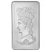 10 oz Gothic Crown Silver Bar