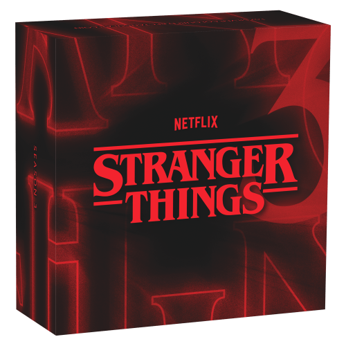 1 oz 2026 Stranger Things: Season 3 Colourized Rectangular Silver Coin | Perth Mint