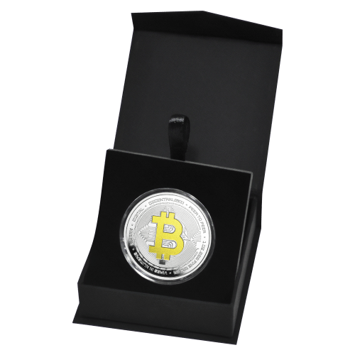 1 oz 2025 Bitcoin Colourized Silver Coin | PAMP Suisse
