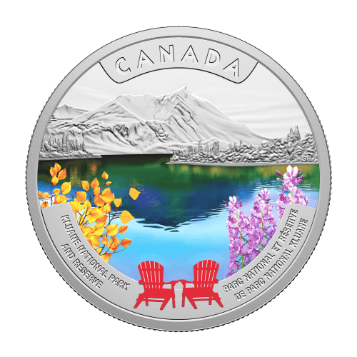 1 oz 2026 Canada's National Parks: Kluane National Park and Reserve Colourized Proof Silver Coin | Royal Canadian Mint