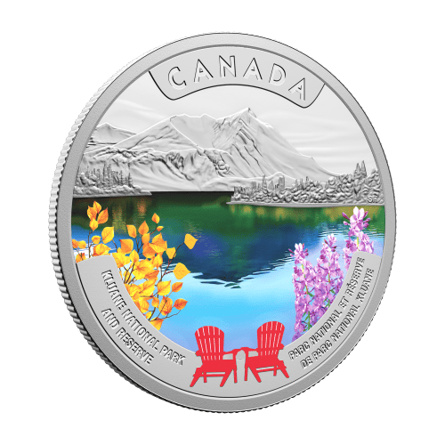 1 oz 2026 Canada's National Parks: Kluane National Park and Reserve Colourized Proof Silver Coin | Royal Canadian Mint