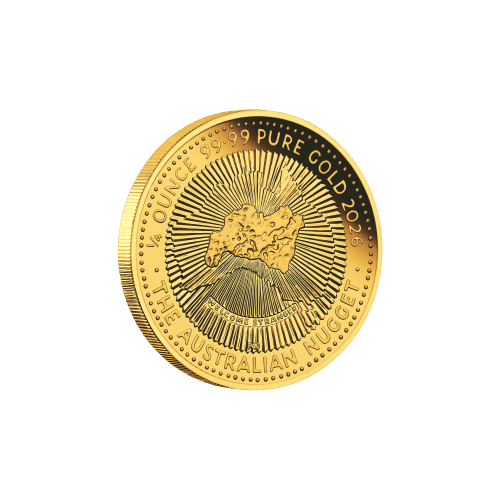 1/4 oz 2026 40th Anniversary of the Australian Nugget Proof Gold Coin | Perth Mint
