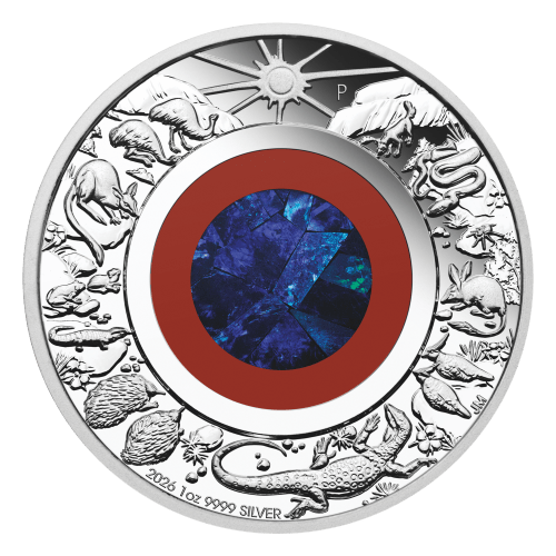 1 oz 2026 Wonders of Australia Opal Series: The Outback Proof Silver Coin | Perth Mint