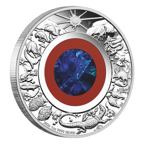 1 oz 2026 Wonders of Australia Opal Series: The Outback Proof Silver Coin | Perth Mint