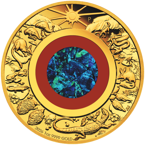 1 oz 2026 Wonders of Australia Opal Series: The Outback Proof Gold Coin | Perth Mint