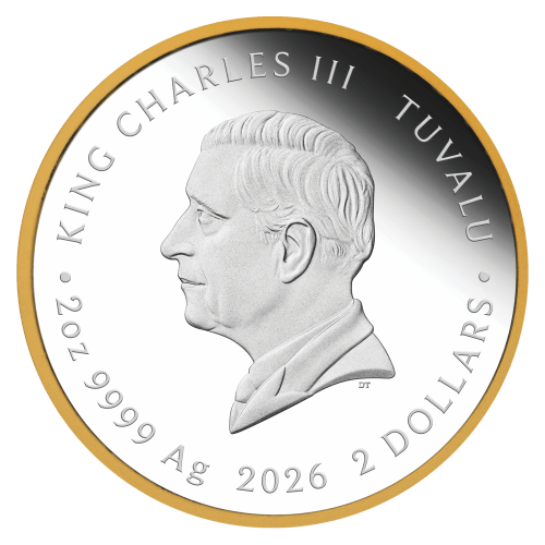 2 oz 2026 Bridgerton: The House of Bridgerton Gilded Proof Silver Coin | Perth Mint