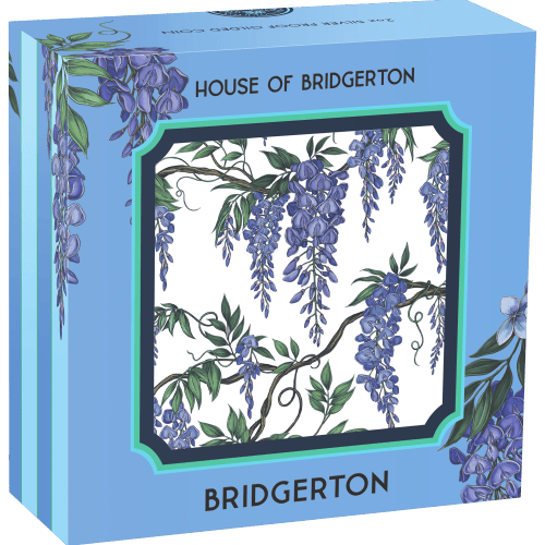 2 oz 2026 Bridgerton: The House of Bridgerton Gilded Proof Silver Coin | Perth Mint