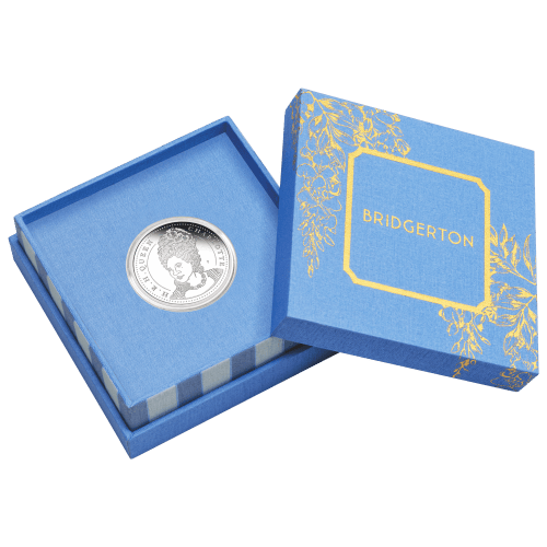 1/2 oz 2026 Bridgerton: Queen Charlotte Proof Silver Coin | Perth Mint