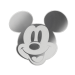 1/2 oz Disney Iconic Expressions: Mickey Mouse Shaped Proof Silver Coin | Agoro by New Zealand Mint