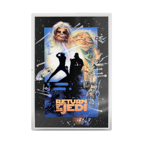 1 oz Star Wars: Return of the Jedi Colourized Silver Foil | Agoro by New Zealand Mint