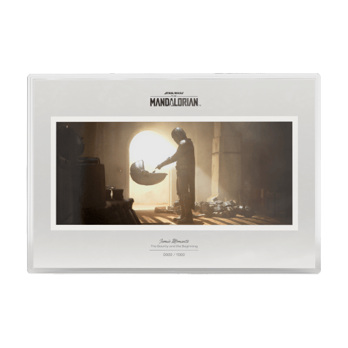 1 oz Star Wars Legends of Mandalore: The Bounty and The Beginning Colourized Silver Foil | Agoro by New Zealand Mint
