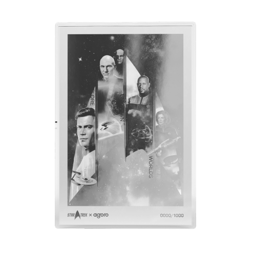 1 oz Star Trek Captains: Explore Unknown Worlds Colourized Silver Foil | Agoro by New Zealand Mint