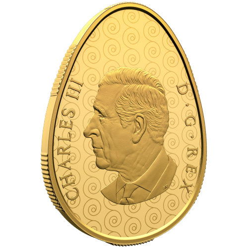 2026 Pysanka Egg Shaped Gold Coin | Royal Canadian Mint