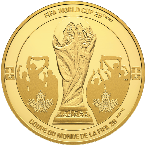 5 oz 2026 FIFA World Cup: Celebration Proof Gold Coin | Royal Canadian Mint