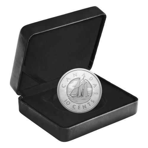 2026 Multilayered Bluenose Proof Silver Coin | Royal Canadian Mint