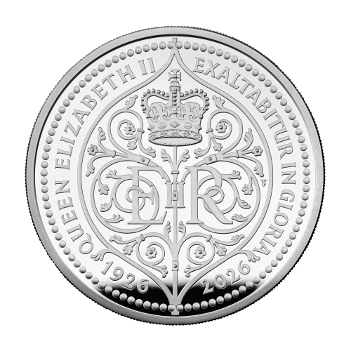 Set of 2 x 1 oz 2026 100th Anniversary of the Birth of Queen Elizabeth II Proof Silver Coins | Royal Canadian Mint