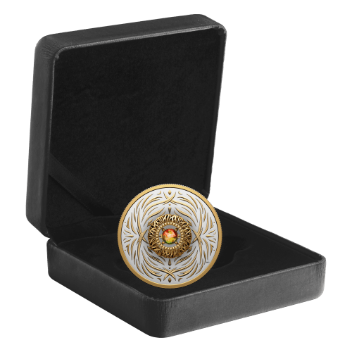 2026 Dancing Ammolite Elements of Nature: Fire Silver Coin | Royal Canadian Mint