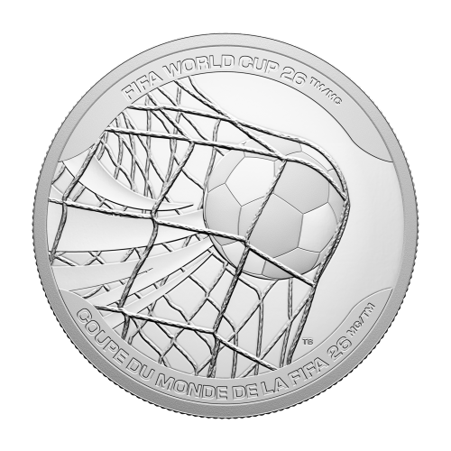 1 oz 2026 FIFA World Cup: The Winning Goal Proof Silver Coin | Royal Canadian Mint
