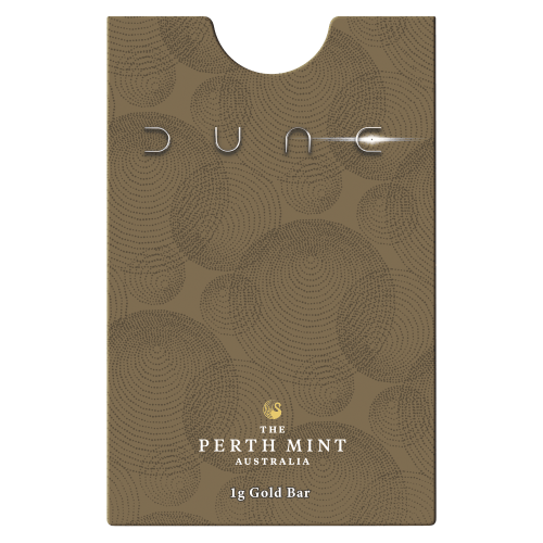 1 gram 2026 Dune: Sandworm Gold Bar | Perth Mint