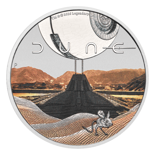 1 oz 2026 Dune: Arrakis Colourized Silver Coin | Perth Mint