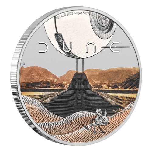 1 oz 2026 Dune: Arrakis Colourized Silver Coin | Perth Mint