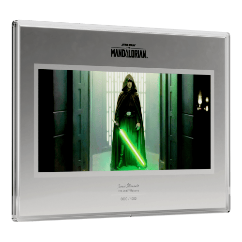 1 oz Star Wars Legends of Mandalore: The Jedi Returns Colourized Silver Foil | Agoro by New Zealand Mint