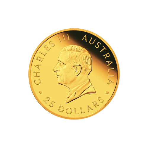 1/4 oz 2026 Australian Kangaroo High Relief Proof Gold Coin | Perth Mint