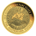1 oz Hobart Money Expo ANDA Show: Australian Nugget Gold Plated Proof Silver Coin | Perth Mint