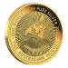 1 oz Hobart Money Expo ANDA Show: Australian Nugget Gold Plated Proof Silver Coin | Perth Mint