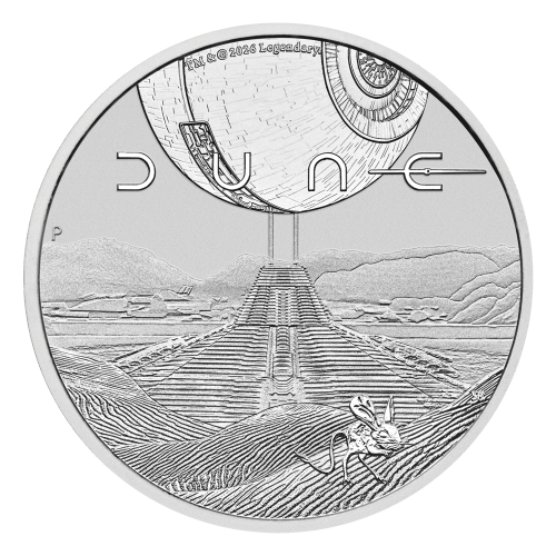 1 oz 2026 Dune: Arrakis Silver Coin | Perth Mint