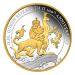 1 oz 2026 100th Anniversary of the Birth of Queen Elizabeth II Gilded Proof Silver Coin | Perth Mint