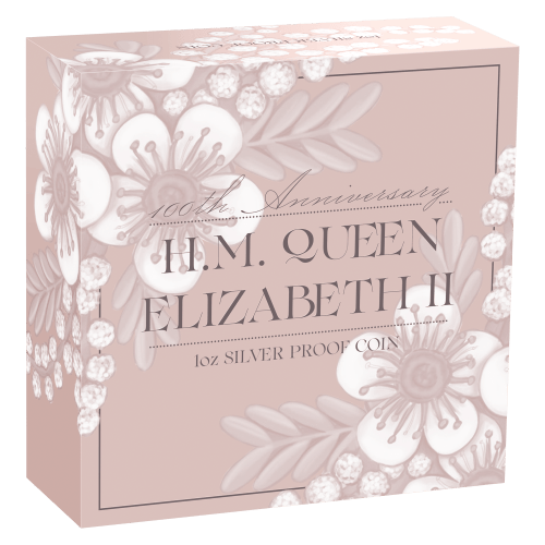1 oz 2026 100th Anniversary of the Birth of Queen Elizabeth II Proof Silver Coin | Perth Mint