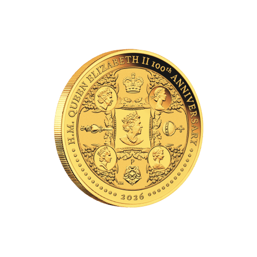 1/4 oz 2026 100th Anniversary of the Birth of Queen Elizabeth II Proof Gold Coin | Perth Mint