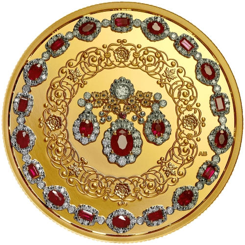 2 oz 2026 Crown Jewels: A Tribute to the 100th Anniversary of the Birth of Queen Elizabeth II Proof Gold Coin | Royal Canadian Mint