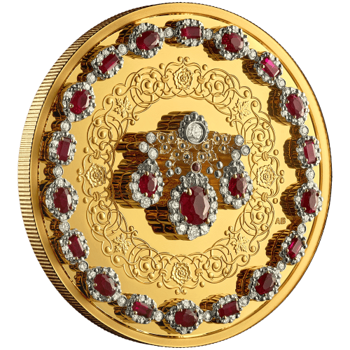 2 oz 2026 Crown Jewels: A Tribute to the 100th Anniversary of the Birth of Queen Elizabeth II Proof Gold Coin | Royal Canadian Mint