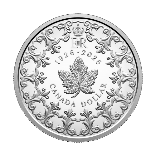 3/4 oz 2026 100th Anniversary of the Birth of Queen Elizabeth II Proof Silver Coin | Royal Canadian Mint