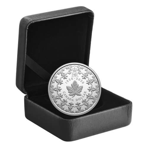 3/4 oz 2026 100th Anniversary of the Birth of Queen Elizabeth II Proof Silver Coin | Royal Canadian Mint