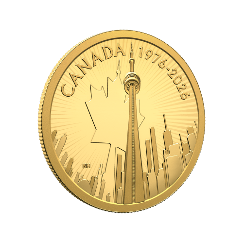 1/2 oz 2026 50th Anniversary of the CN Tower Proof Gold Coin | Royal Canadian Mint