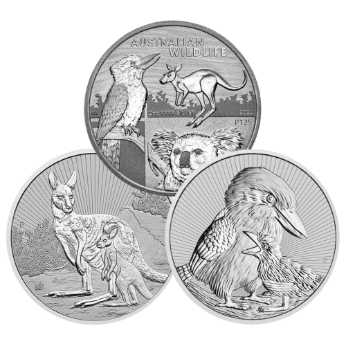 2 oz Assorted Australian Wildlife Silver Coin | Perth Mint